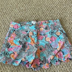 Multi colored chino style short